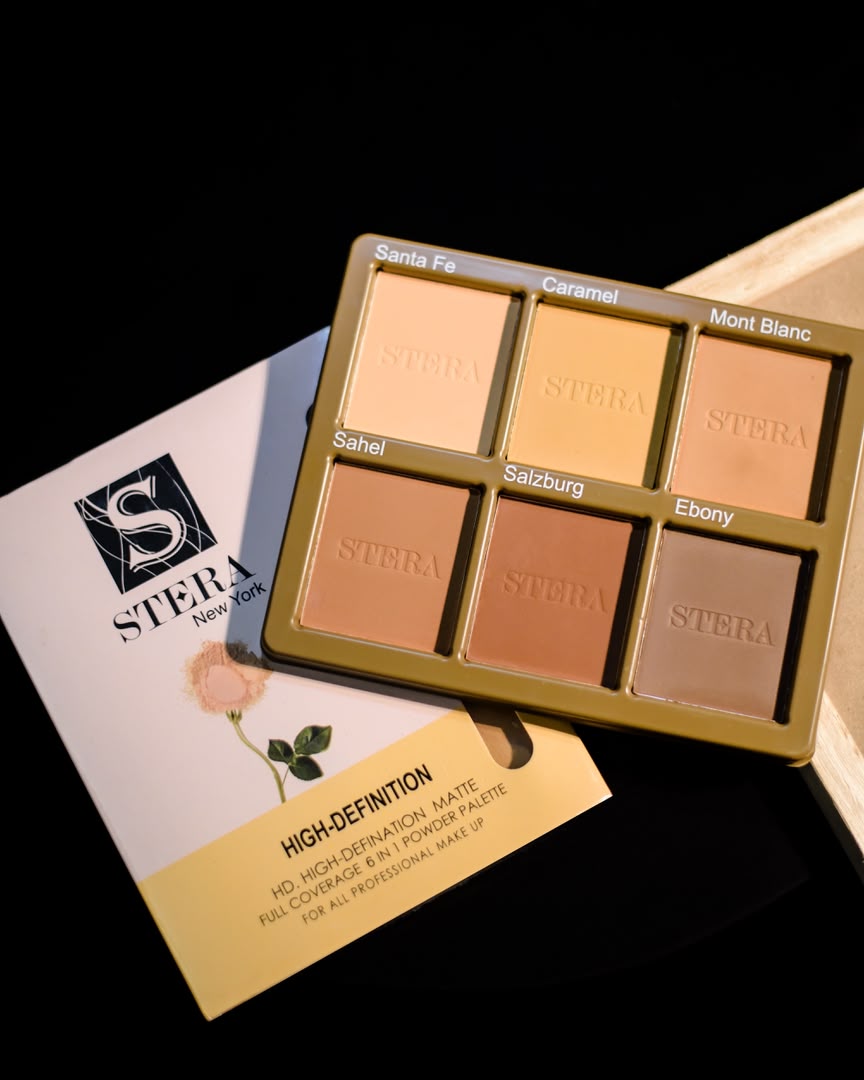 Stera Matte Powder Palette (6 in 1) 2.0