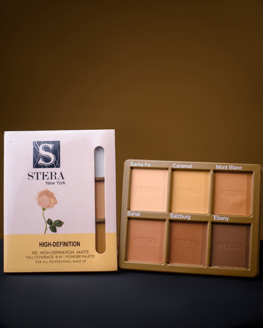 Stera Matte Powder Palette (6 in 1) 2.0