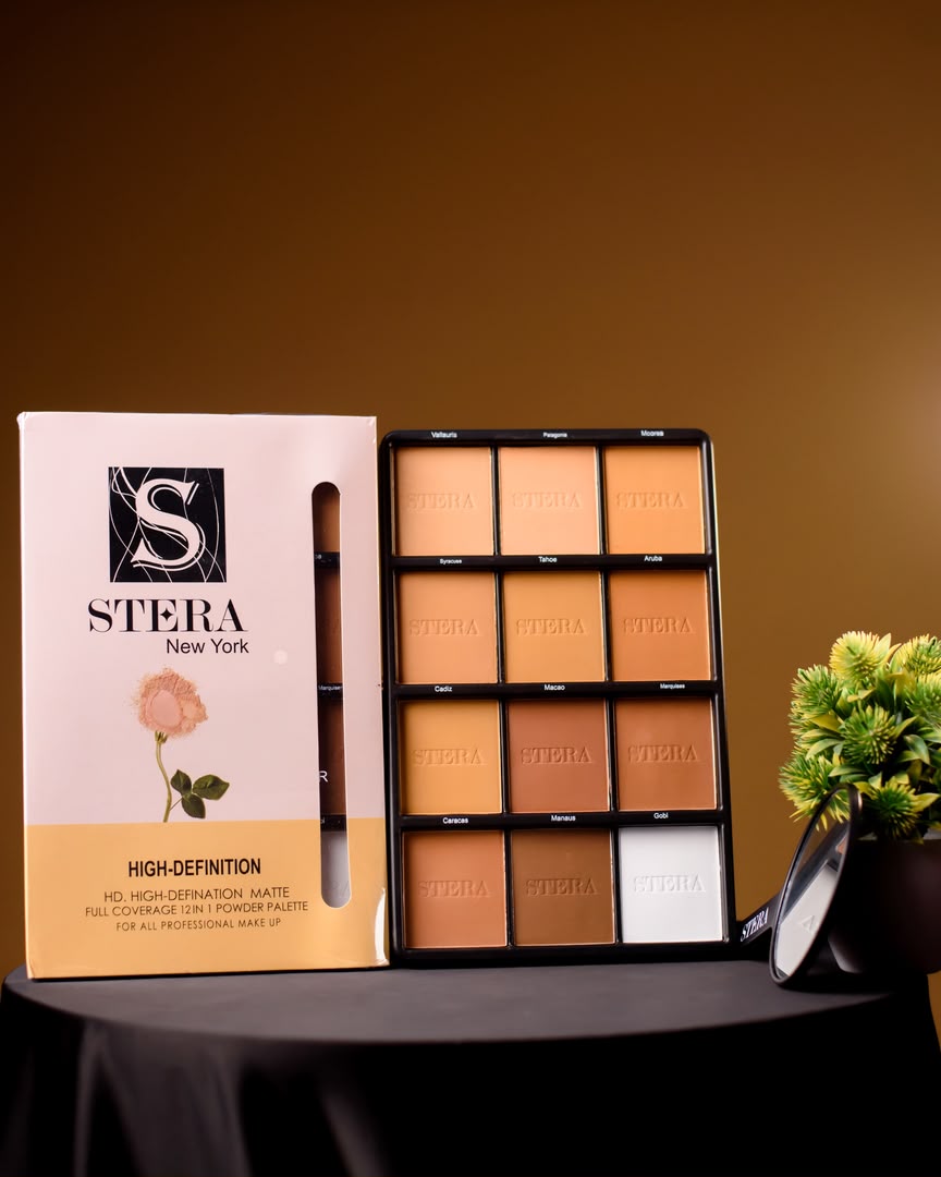 Stera Matte Powder Palette (12 in 1)